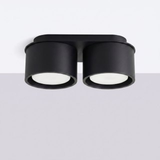 Sollux Lighting Plafon MODO 2 czarny Gx53