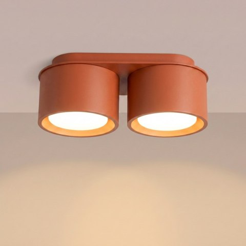 Sollux Lighting Plafon MODO 2 ochra czerwona Gx53