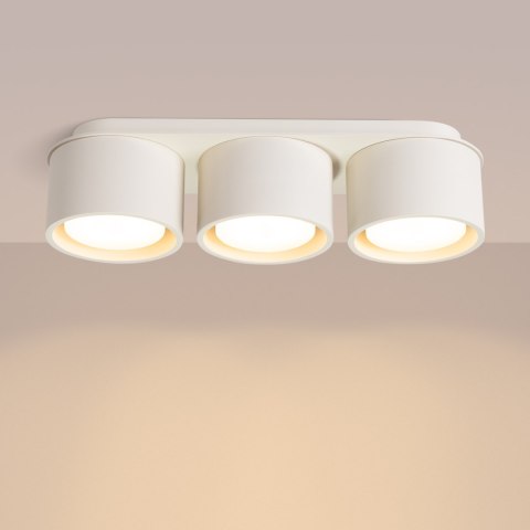 Sollux Lighting Plafon MODO 3 beżowy Gx53