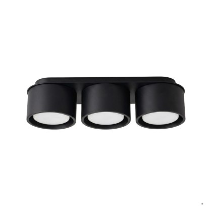 Sollux Lighting Plafon MODO 3 czarny Gx53