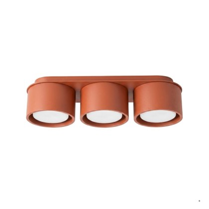 Sollux Lighting Plafon MODO 3 ochra czerwona Gx53
