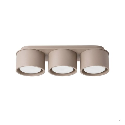 Sollux Lighting Plafon MODO 3 taupe Gx53