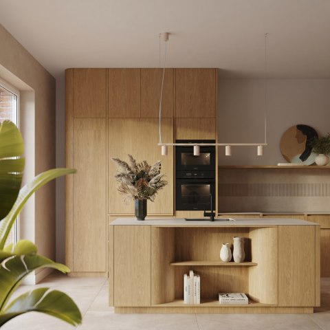 Sollux Lighting Żyrandol KARBON 4 beżowa