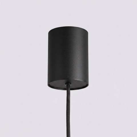 Sollux Lighting Żyrandol KARBON 4 czarna