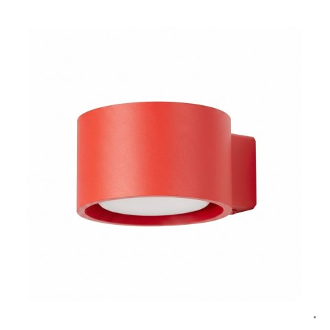 Sollux Lighting Kinkiet MODO 1 czerwony Gx53