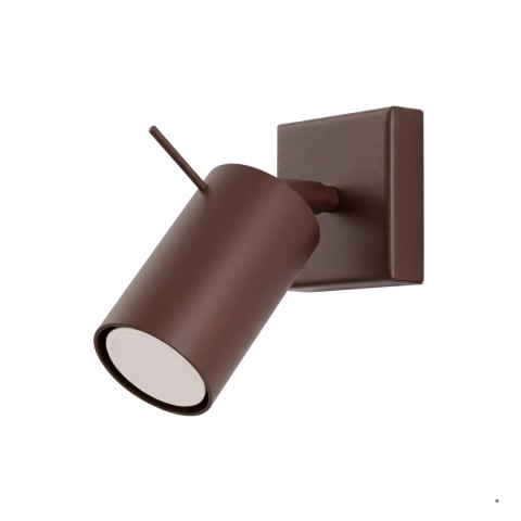 Sollux Lighting Kinkiet RING brązowy