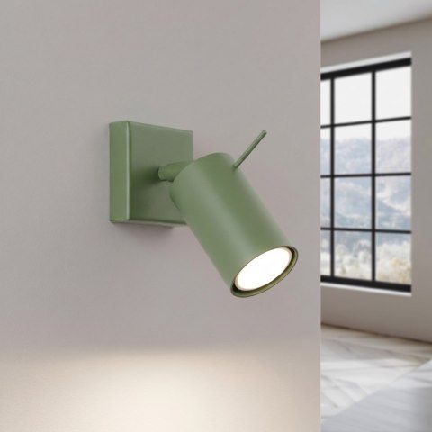 Sollux Lighting Kinkiet RING szałwiowy