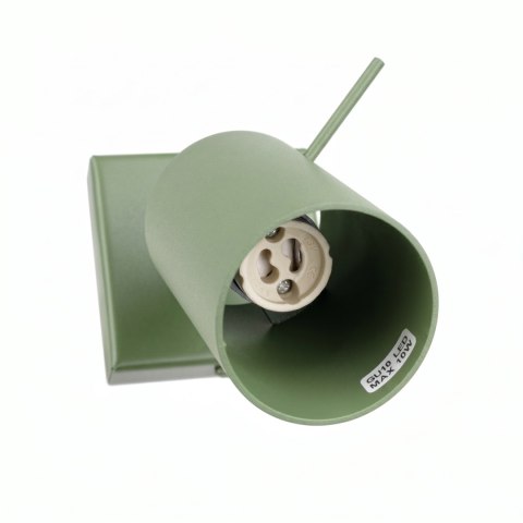 Sollux Lighting Kinkiet RING szałwiowy