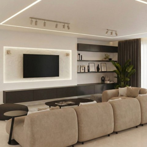 Sollux Lighting Kinkiet RING taupe