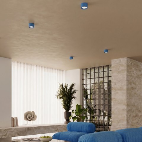Sollux Lighting Plafon MODO 1 błękitny Gx53