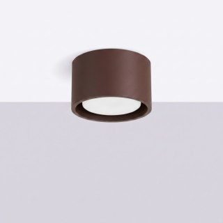Sollux Lighting Plafon MODO 1 brązowy Gx53