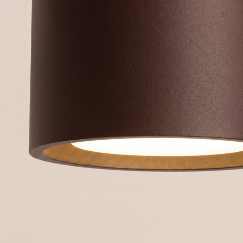 Sollux Lighting Plafon MODO 1 brązowy Gx53