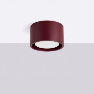 Sollux Lighting Plafon MODO 1 burgund Gx53
