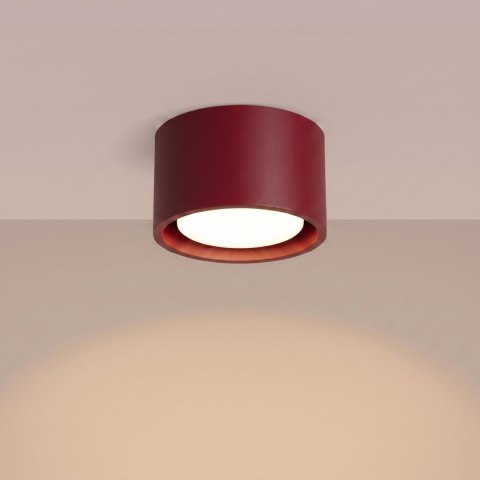Sollux Lighting Plafon MODO 1 burgund Gx53