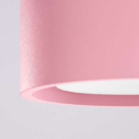 Sollux Lighting Plafon MODO 1 różowy Gx53