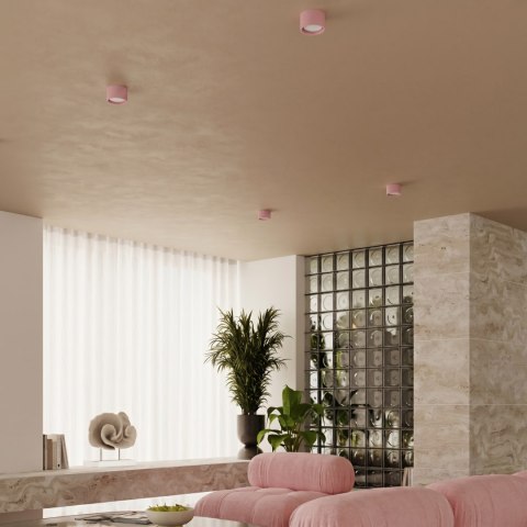 Sollux Lighting Plafon MODO 1 różowy Gx53