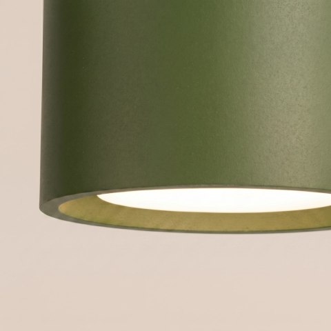 Sollux Lighting Plafon MODO 1 zielona oliwka Gx53