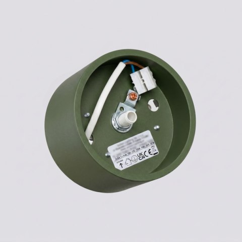 Sollux Lighting Plafon MODO 1 zielona oliwka Gx53