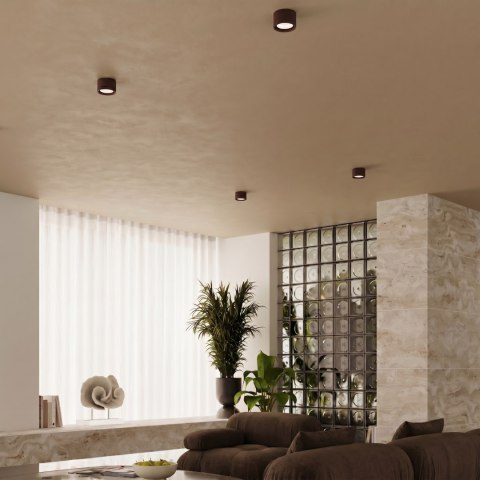 Sollux Lighting Plafon MODO 2 brązowy Gx53