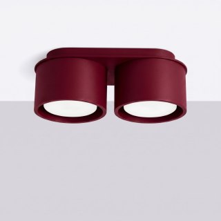Sollux Lighting Plafon MODO 2 burgund Gx53