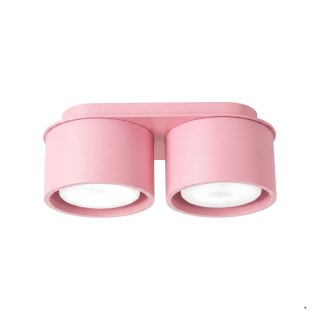 Sollux Lighting Plafon MODO 2 różowy Gx53