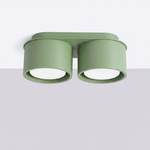 Sollux Lighting Plafon MODO 2 szałwiowy Gx53