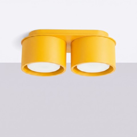 Sollux Lighting Plafon MODO 2 żółty Gx53