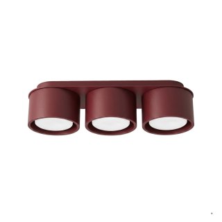 Sollux Lighting Plafon MODO 3 burgund Gx53