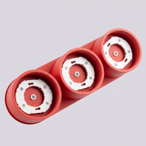 Sollux Lighting Plafon MODO 3 czerwony Gx53