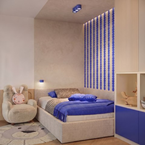 Sollux Lighting Plafon MODO 3 ultramaryna Gx53