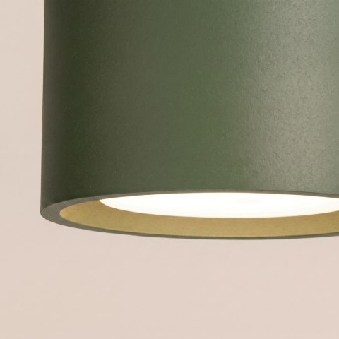 Sollux Lighting Plafon MODO 3 zielona oliwka Gx53