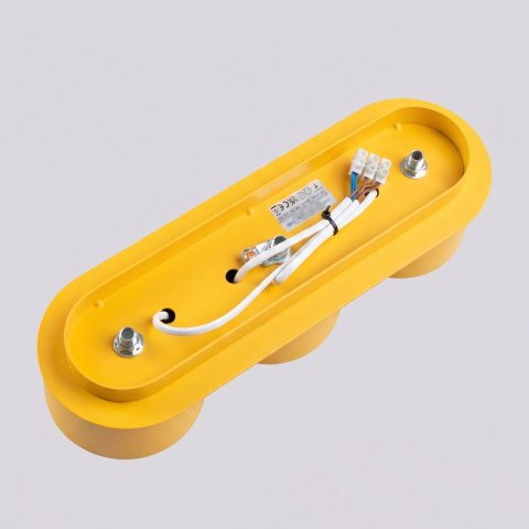 Sollux Lighting Plafon MODO 3 żółty Gx53