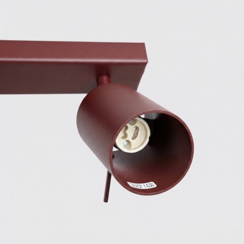 Sollux Lighting Plafon RING 2 burgund