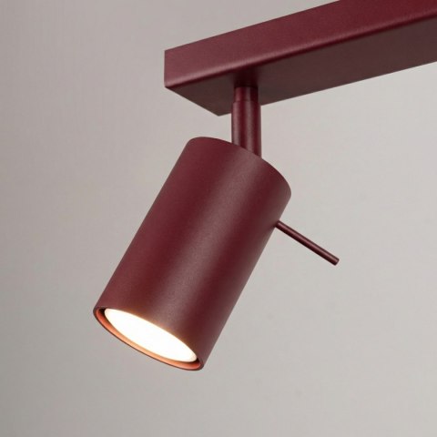 Sollux Lighting Plafon RING 2 burgund