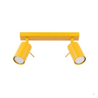 Sollux Lighting Plafon RING 2 żółty