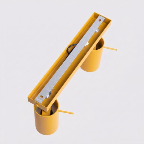 Sollux Lighting Plafon RING 2 żółty