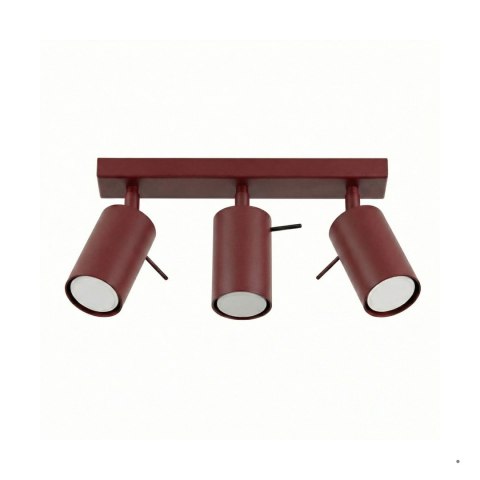 Sollux Lighting Plafon RING 3L burgund