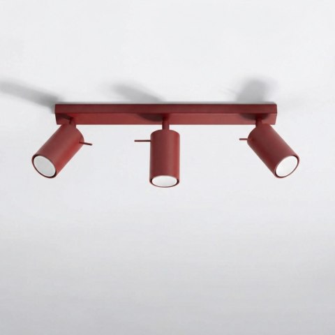 Sollux Lighting Plafon RING 3L burgund
