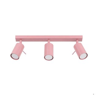 Sollux Lighting Plafon RING 3L różowy