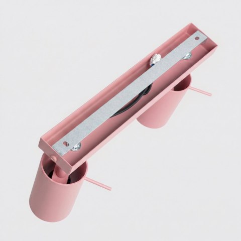 Sollux Lighting Plafon RING 3L różowy