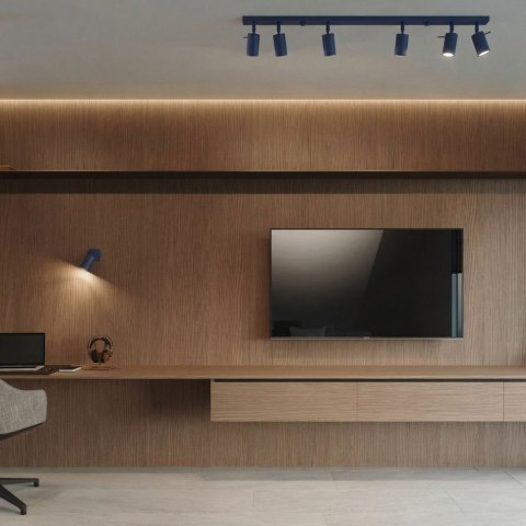 Sollux Lighting Plafon RING 3L ultramaryna