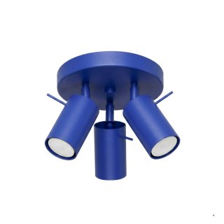 Sollux Lighting Plafon RING 3P ultramaryna