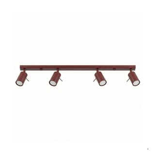Sollux Lighting Plafon RING 4L burgund