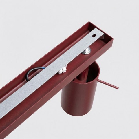 Sollux Lighting Plafon RING 4L burgund