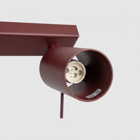Sollux Lighting Plafon RING 4L burgund
