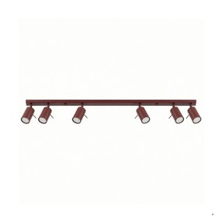 Sollux Lighting Plafon RING 6L burgund