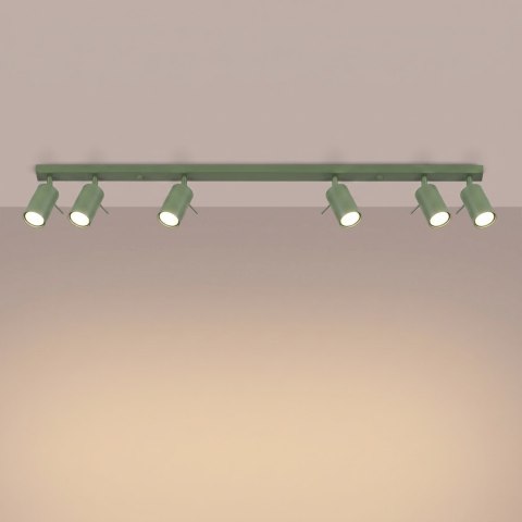 Sollux Lighting Plafon RING 6L szałwiowy