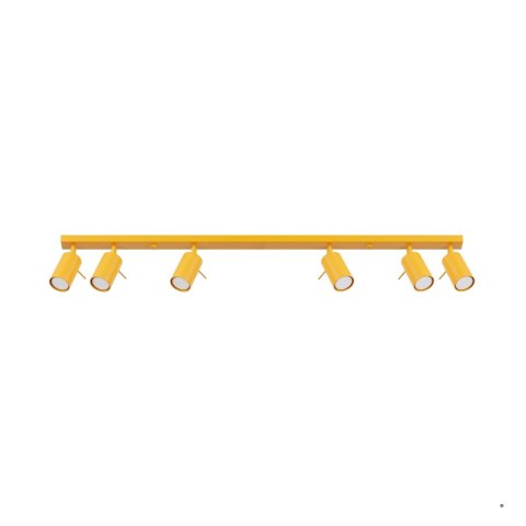 Sollux Lighting Plafon RING 6L żółty