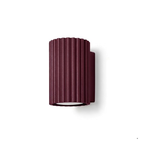 Sollux Lighting Kinkiet KARBON 10 burgund