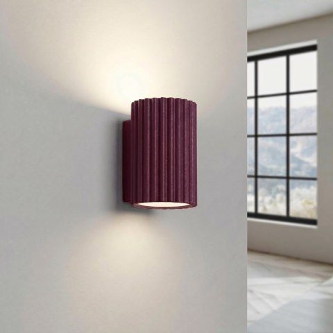 Sollux Lighting Kinkiet KARBON 10 burgund